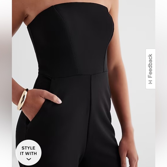 Express Dresses & Skirts - Express Jumpsuit Black!